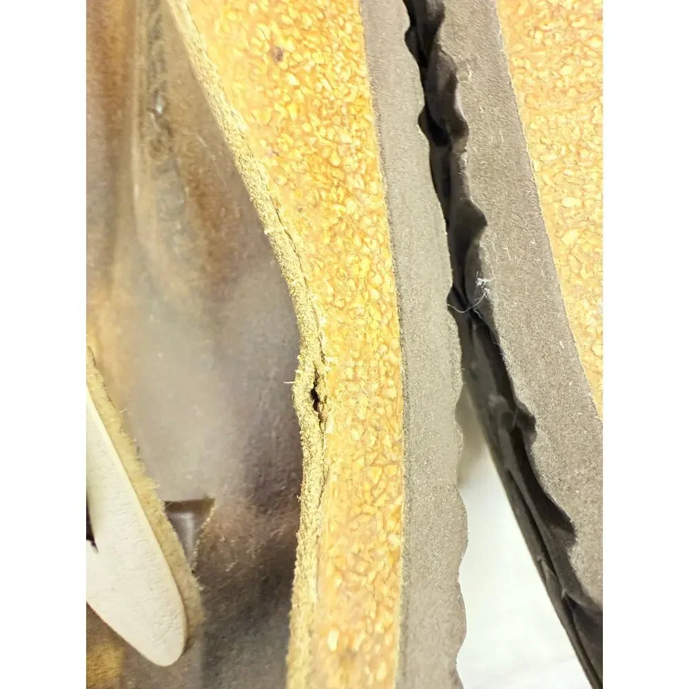 Birkenstock  thong sandals  women’s size 36/230LS 5/5.5 color beige have a flaw - Picture 11 of 13